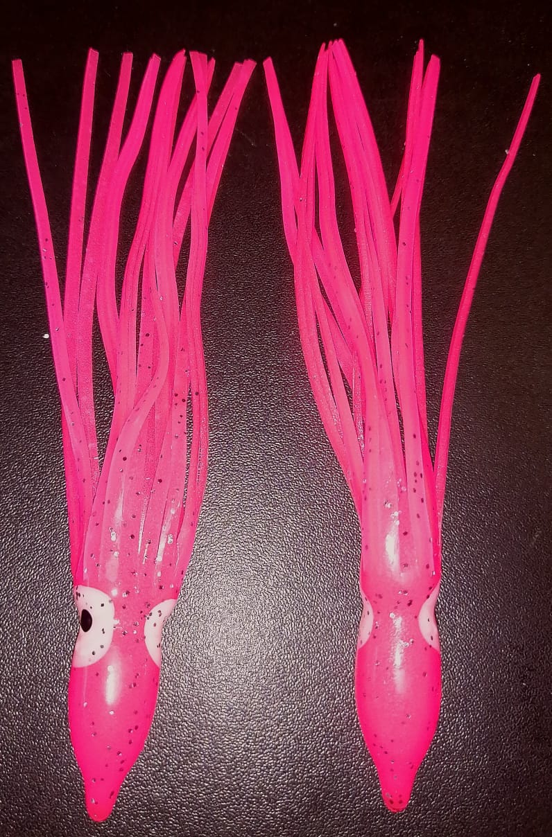 OCTOPUS JLC M&W TAILLE 12cm PAQUET DE 10 Pièces COLORIS #2, et #3 - Pêcheur Maroc