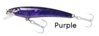 LEURRE ABU ROCKET MINI-MINNOW 2.5g - SPINNING 50mm - Coloris PURPLE - Pêcheur Maroc