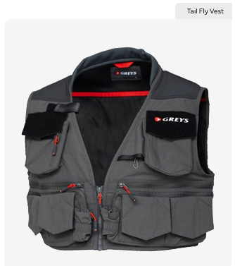 GILET GREYS MOUCHE TAIL FLY VEST