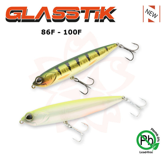 LEURRE SAKURA SPINNING GLASSTIK 100mm (14g) - Pêcheur Maroc