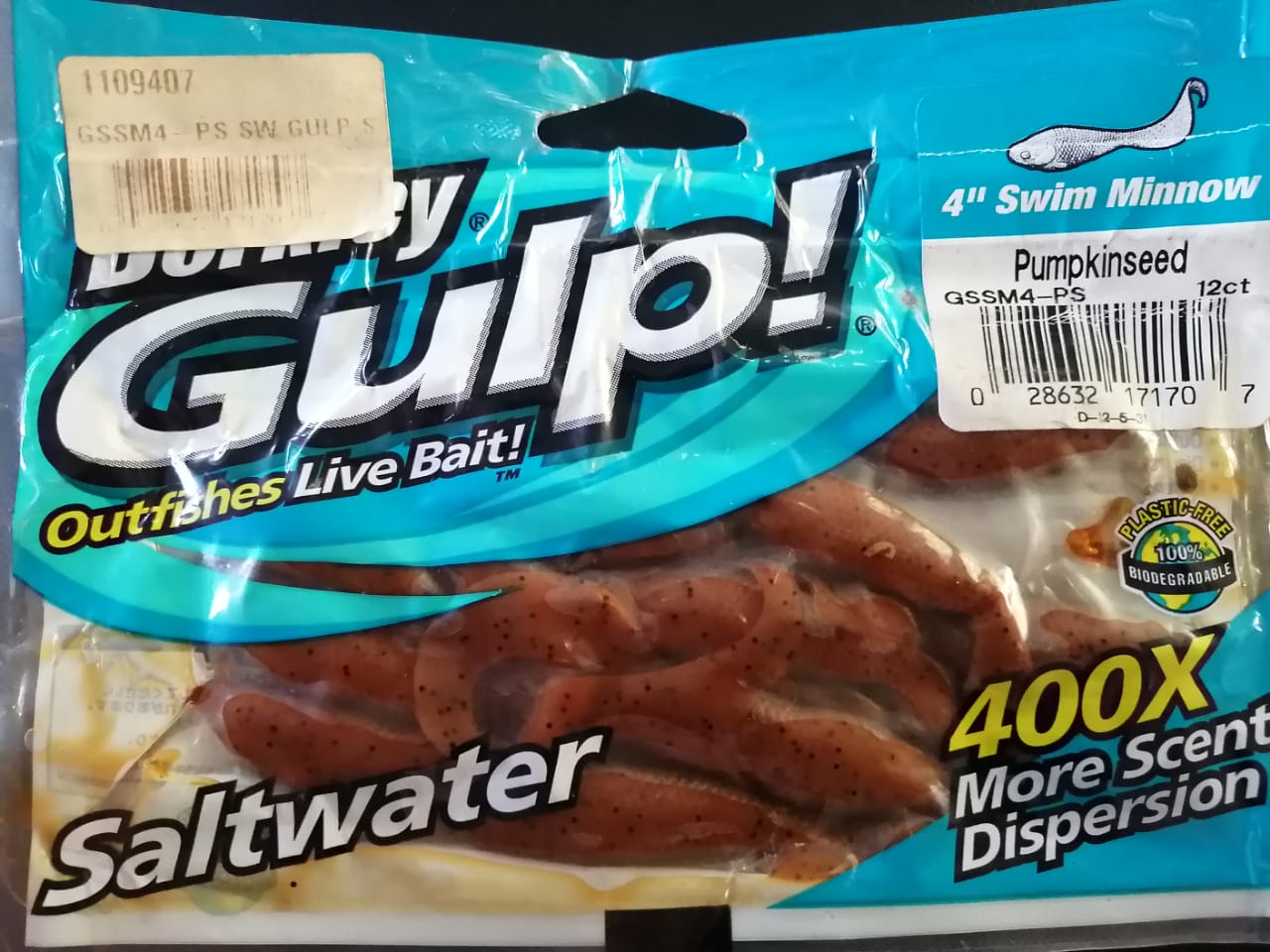 LEURRE BERKLEY GULP ALIVE SWIMMING MULLET/MINNOW 10cm*12 - Pêcheur Maroc