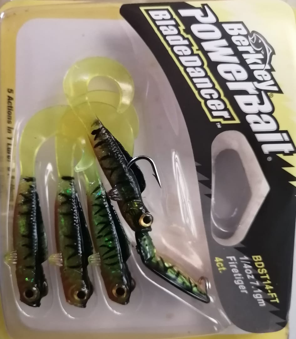 LEURRE BERKLEY BLADE DANCER 7,1gr COLORIS RBT, BG, BDS, et PE - Pêcheur Maroc