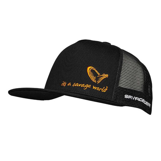 CASQUETTE SAVAGE ALL BLACK CAP - Pêcheur Maroc