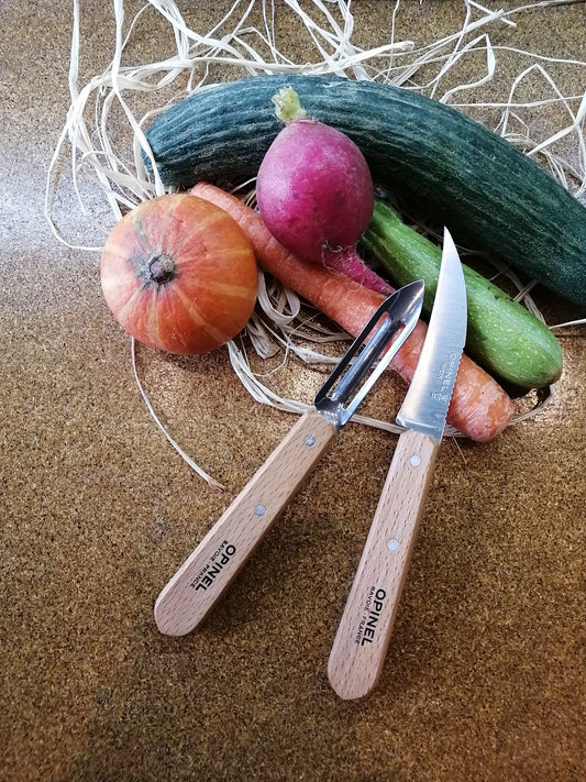 Office N°114 (couteau à légumes) et N°115 (éplucheur) NATUREL - Pêcheur Maroc