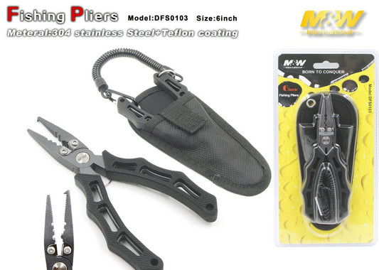 PINCE MULTI-USAGE JLC M&W COLORIS BLEU, NOIR, VERT, ORANGE - Pêcheur Maroc