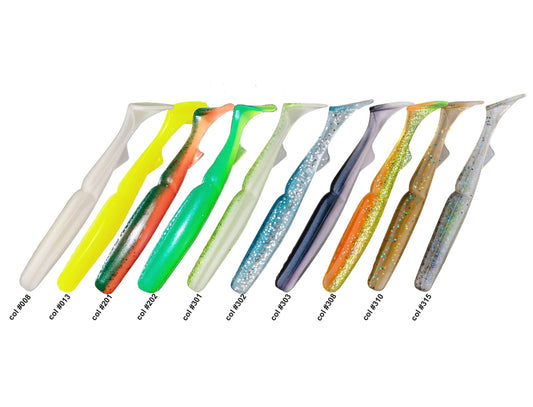 LEURRE BIWAA TAILGUNR 4,5''- SPINNING 115MM X 5 / 5,5''-140MM X 4, Biwaa, Pêcheur Maroc