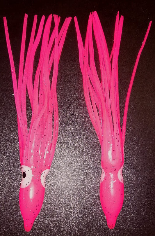 OCTOPUS JLC M&W TAILLE 12cm PAQUET DE 10 Pièces COLORIS #2, et #3 - Pêcheur Maroc