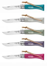 N°06 baroudeur 5 couleurs avec lien cuir Couteau Opinel, Opinel, Pêcheur Maroc