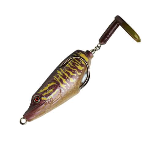 LEURRE SAKURA BUBBLE FROG 70 F - 19.5G - SPINNING 70 MM - BP(Brown Pike), Sakura, Pêcheur Maroc