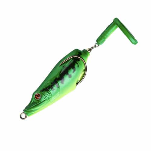 LEURRE SAKURA BUBBLE FROG 70 F - 19.5G - SPINNING 70 MM - BP(Brown Pike) NF (Natural Frog) - Pêcheur Maroc