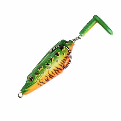 LEURRE SAKURA BUBBLE FROG 70 F - 19.5G - SPINNING 70 MM - BP(Brown Pike) NF (Natural Frog) - Pêcheur Maroc