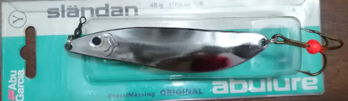 LEURRE ABU SLANDAN SPINNING 30 et 40gr Coloris S (SILVER), Abu, Pêcheur Maroc