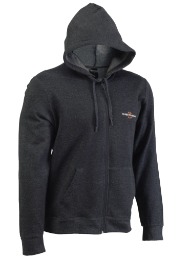 PULL SAKURA HOODY ZIP GRIS, Sakura, Pêcheur Maroc