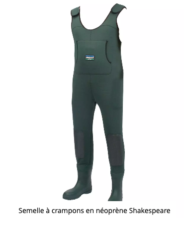 WADERS SHAKESPEARE NEOPRENE, Shakespeare, Pêcheur Maroc