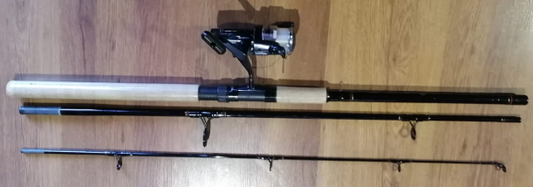 Z-SET ABU AGS 803M 2.40m 3 brins 10-35gr avec Moulinet ABU CARDINAL 3, Mitchell, Pêcheur Maroc