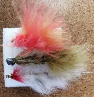 ASSORTIMENT 3 MOUCHES STREAMER N°1, Pêcheur Maroc, Pêcheur Maroc