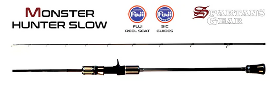 CANNE JIG JLC SPARTANS GEAR MONSTER SLOW JIG CASTING S632 100-300g - Pêcheur Maroc