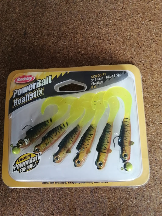 LEURRE BERKLEY REALISTIX 3,5gr et 7.6cm COLORIS PE, BS, ALW, FT et WRG, Berkley, Pêcheur Maroc