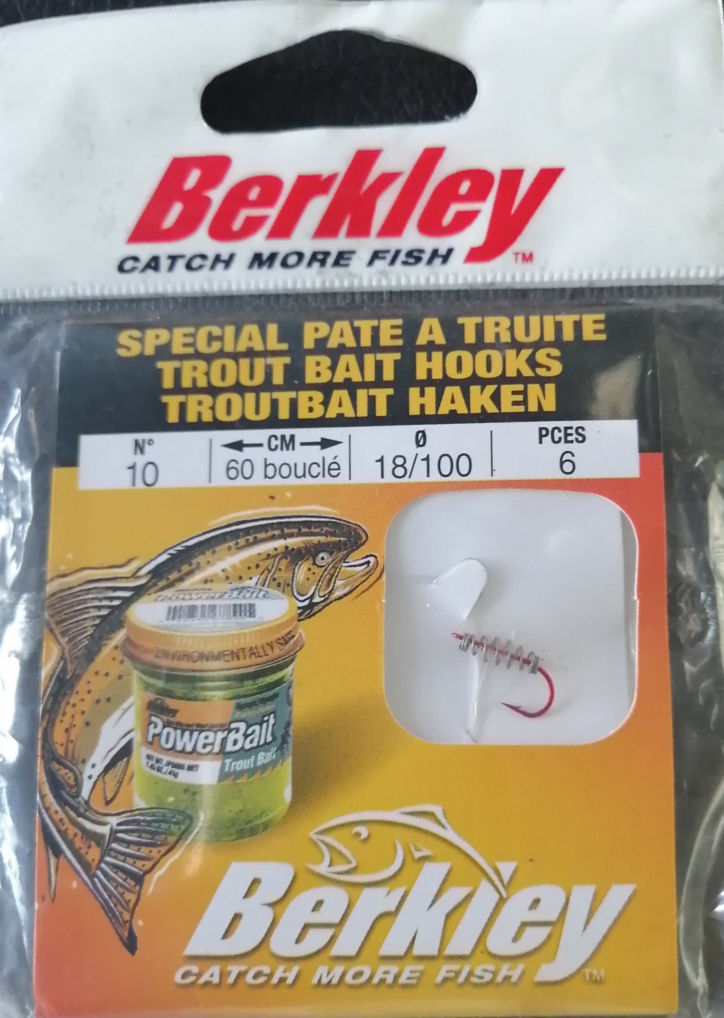 HAMEÇONS POUR PATE BERKLEY PECHE A LA TRUITE, Berkley, Pêcheur Maroc