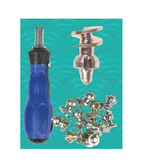 JMC KIT DE CLOUTAGE POUR SEMELLE FEUTRE, Mouches De Charette, Pêcheur Maroc