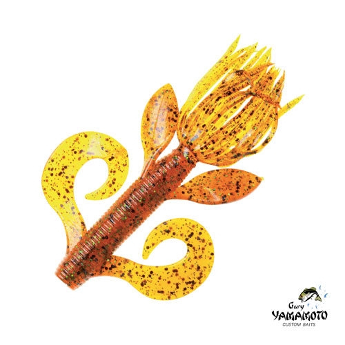 LEURRE YAMAMOTO KREATURE 4"*7 COLORIS 194J et 196, Yamamoto, Pêcheur Maroc