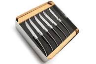 *Couteaux de table manche en Ébène Opinel par 6, Opinel, Pêcheur Maroc