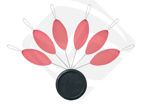 BLISTER FLOAT OVAL ST-D-137 PHOSPHO PINK 5*10mm/ 7*15mm, Sunset, Pêcheur Maroc