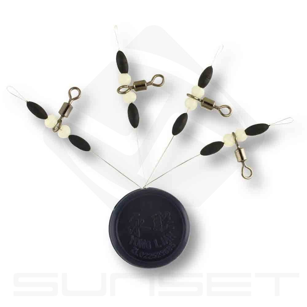 BLISTER STOP FLOAT + PERLES PHOSPHO + ROLLING ST-S-5016 M*4, Sunset, Pêcheur Maroc