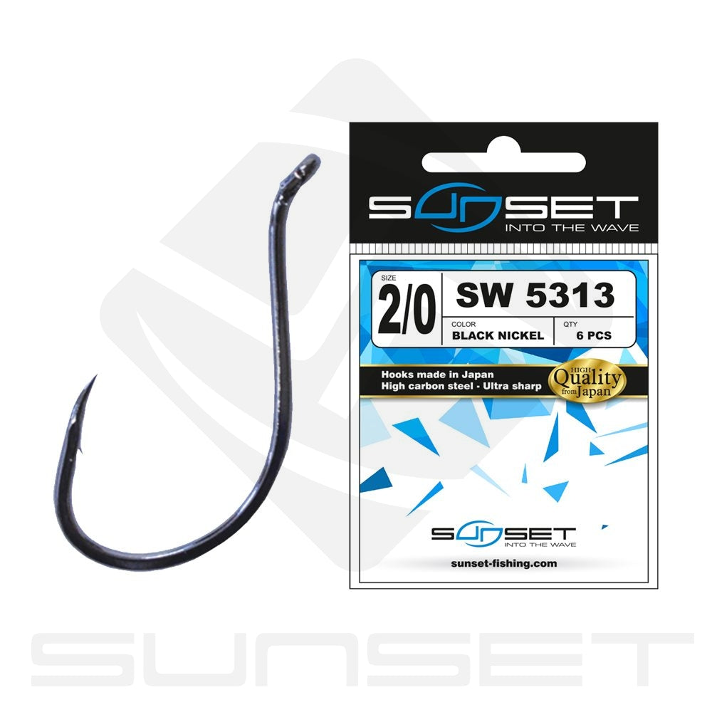 HAMECONS SUNSET SW 5313BN N°1(*8)/ N°2(*8)/ N°4(*10)/ N°6(*10)N°1/0(*6)/ N°2/0(*6), Sunset, Pêcheur Maroc