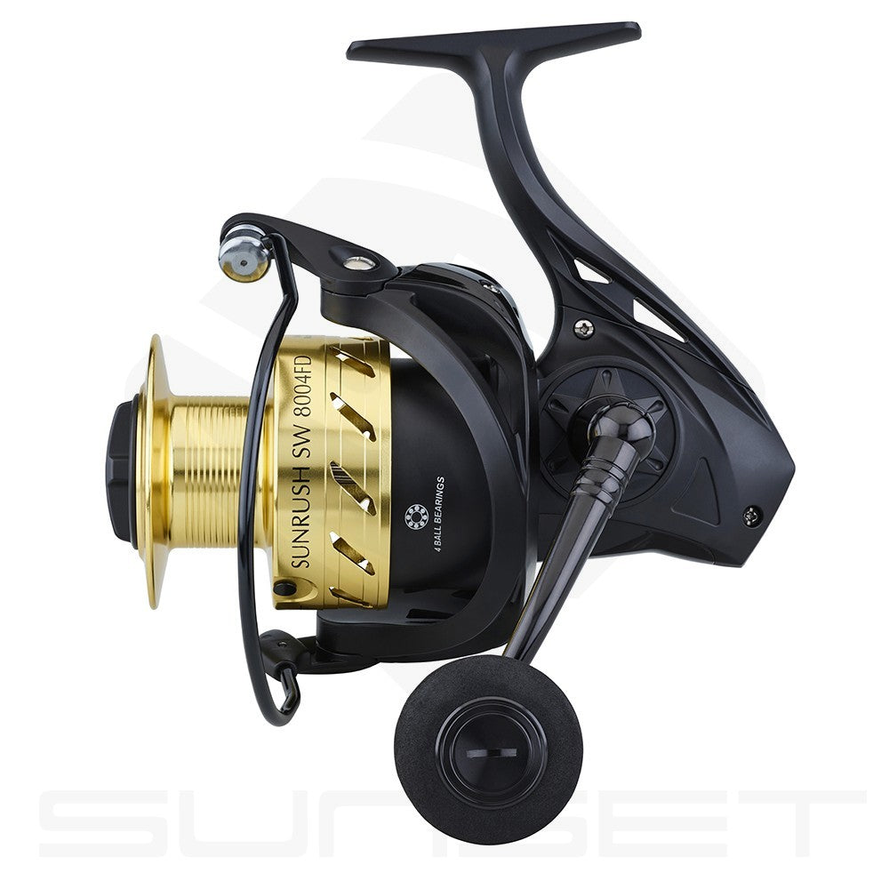 MOULINET SUNSET SUNRUSH SW 8004FD SURF CASTING, Sunset, Pêcheur Maroc