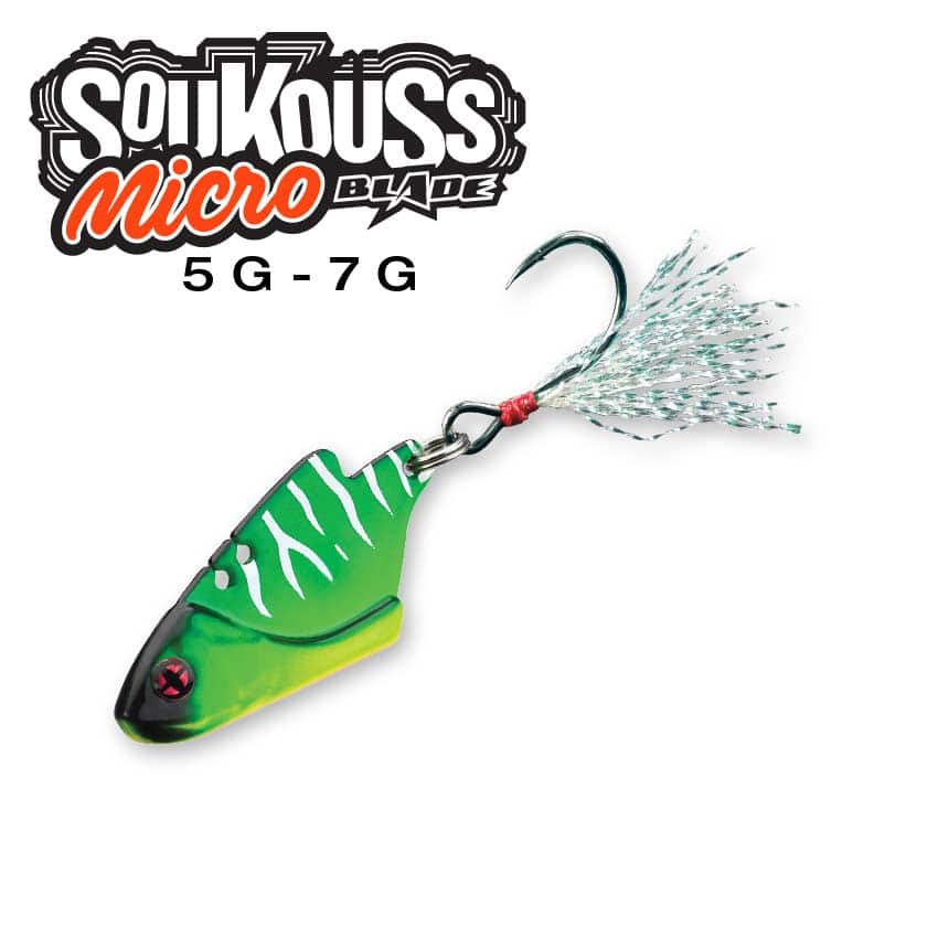 LEURRE SAKURA MICRO SOUKOUSS BLADE SPINNING 30S-30MM-5G / 35S-7G, Sakura, Pêcheur Maroc