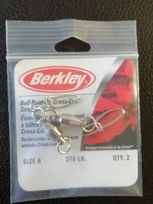 EMERILLON BB + AGRAFE BERKLEY NICKELEE, Berkley, Pêcheur Maroc