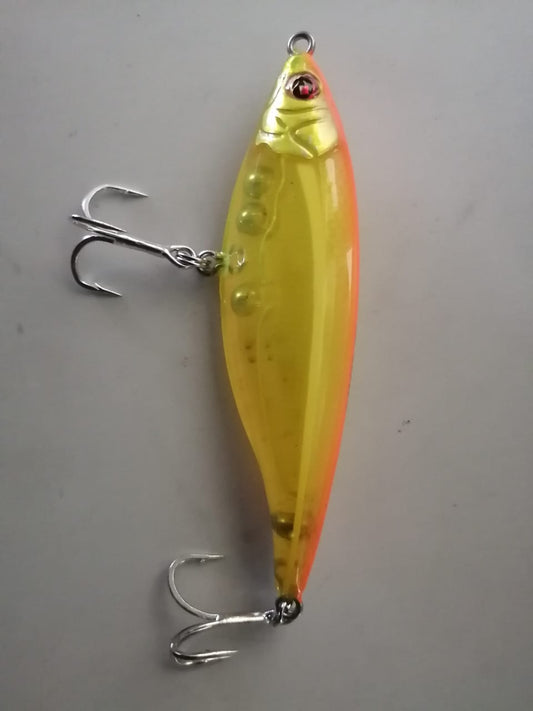 LEURRE SEBILE STICK SHADD 90mm SINKING 18.2gr COLORIS O/ BROY - Pêcheur Maroc