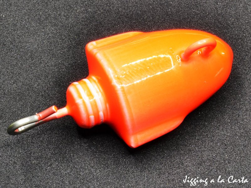 TETES PLOMBEES 250gr POUR CALAMAR JLC COLORIS RS, NA, GW - Pêcheur Maroc