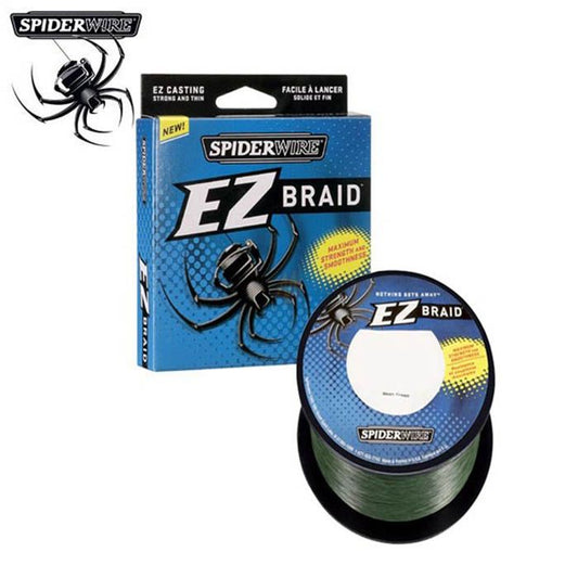 TRESSE SPIDER EZ BRAID 100ml 12%, 25%, 30%, 35%, Spiderwire, Pêcheur Maroc