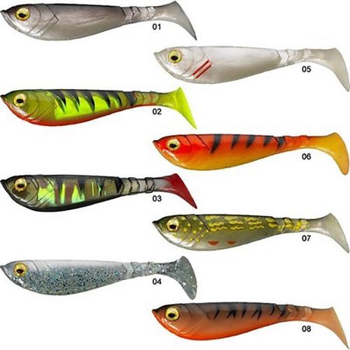 LEURRE BERKLEY Pulse Shad SPINNING 6cm Perch (03)/ Orange Black(06)/ Tiger PRAWN(08), Berkley, Pêcheur Maroc