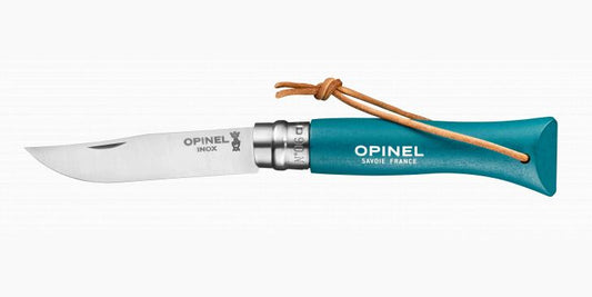 N°06 baroudeur 5 couleurs avec lien cuir Couteau Opinel, Opinel, Pêcheur Maroc