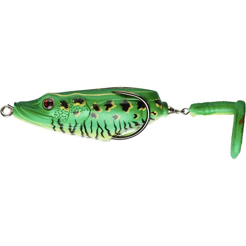 LEURRE SAKURA BUBBLE FROG 70 F - 19.5G - SPINNING 70 MM - BP(Brown Pike) NF (Natural Frog) - Pêcheur Maroc
