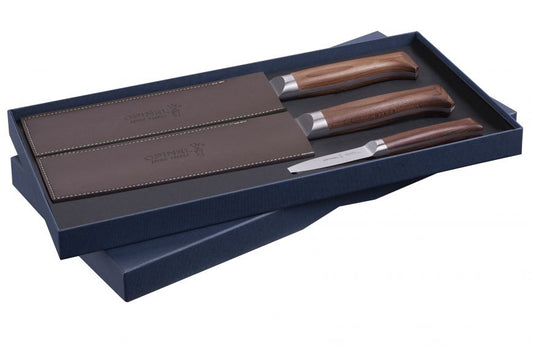Coffret trio collection Les Forgés 1890 Couteau Opinel, Opinel, Pêcheur Maroc