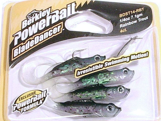 LEURRE BERKLEY BLADE DANCER 7,1gr COLORIS RBT, BG, BDS, et PE, Berkley, Pêcheur Maroc