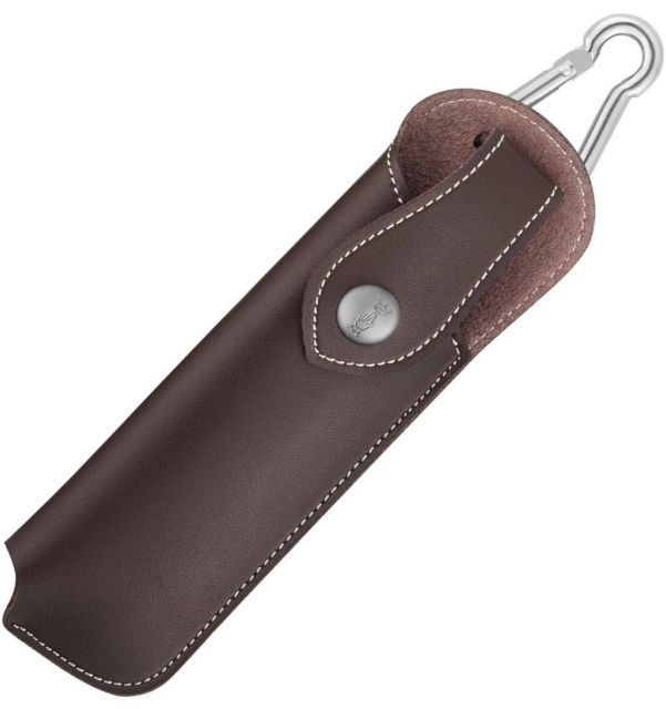 Etui Alpine avec mousqueton Pour Effilés n°10 ou Tradition n°8, Opinel, Pêcheur Maroc