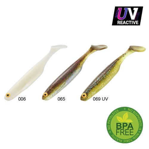 LEURRE SAKURA SHADURA 80 - SPINNING 80MM - Clear Water Pack 1 (069 UV - 070 - 072) - Blister 6 pièces, Sakura, Pêcheur Maroc