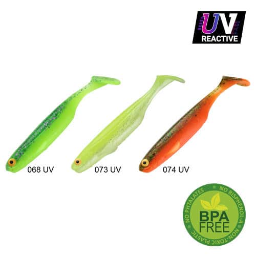 LEURRE SAKURA SHADURA 80 - SPINNING 80MM - Clear Water Pack 1 (069 UV - 070 - 072) - Blister 6 pièces, Sakura, Pêcheur Maroc