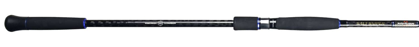 CANNE SAKURA SALT SNIPER SPINNING SALSS 1202 HH - 12' (3,60 m) - 60-120g - SHORE - LONG DISTANCE - 2 Brins égaux, Sakura, Pêcheur Maroc