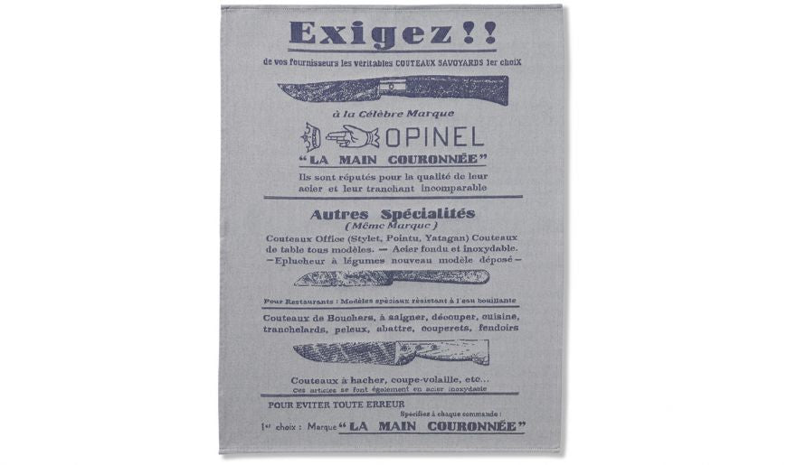 TORCHON BEIGE EXIGEZ, Opinel, Pêcheur Maroc