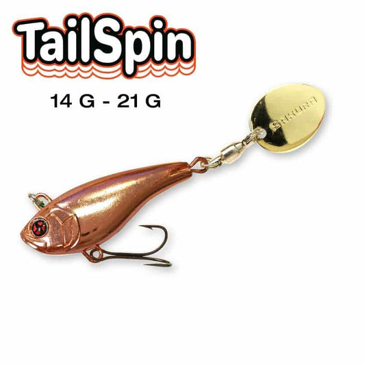 LEURRE SAKURA TAILSPIN 14 - SPINNING 33MM - 14G, Sakura, Pêcheur Maroc