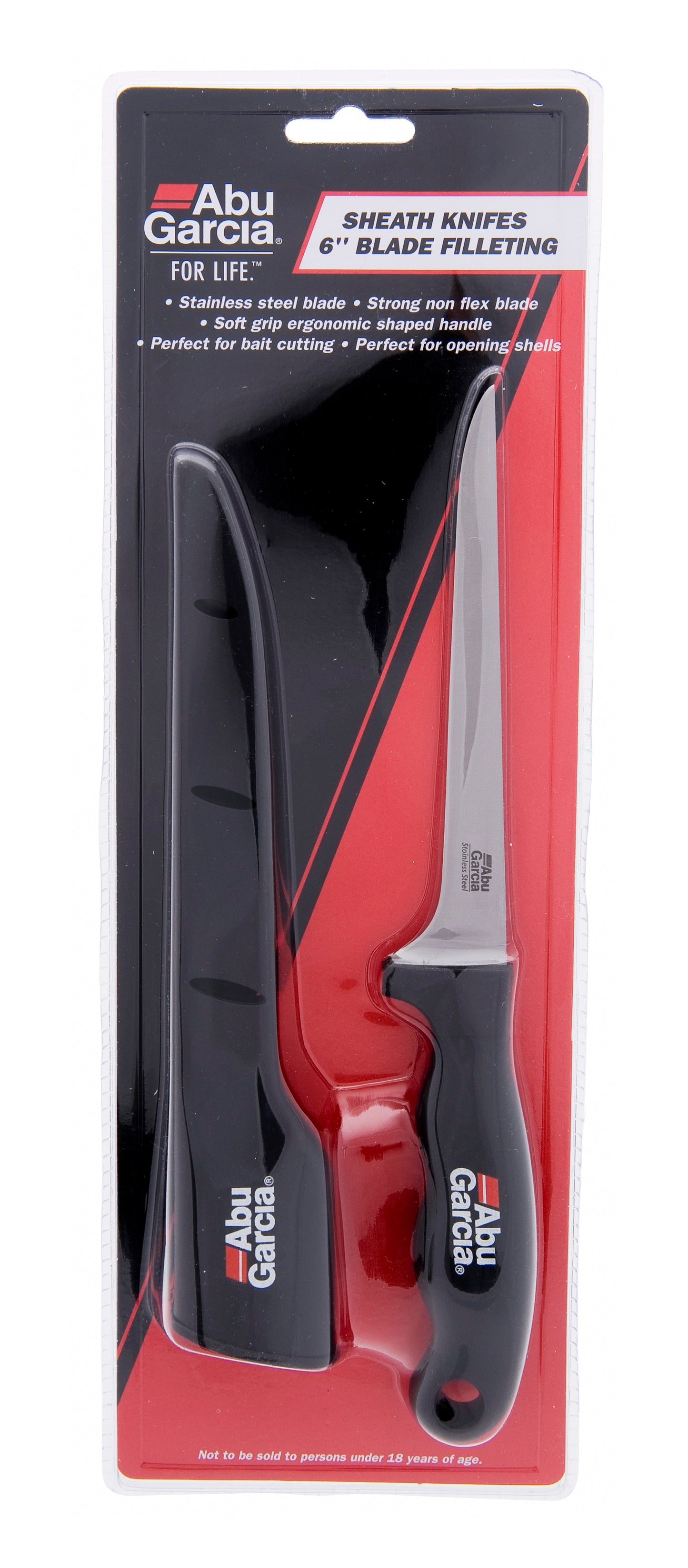 COUTEAU A FILETS ABU Garcia, longueur 28cm