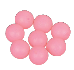 PERLES FLOTTANTES RONDES TAILLE 6 OU 8 COLORIS BLANC OU PHOSPHO VERT - Pêcheur Maroc