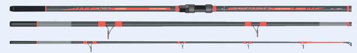 CANNE SUNSET WAVESTRIKER SURF POWER 4.50m 100-250g