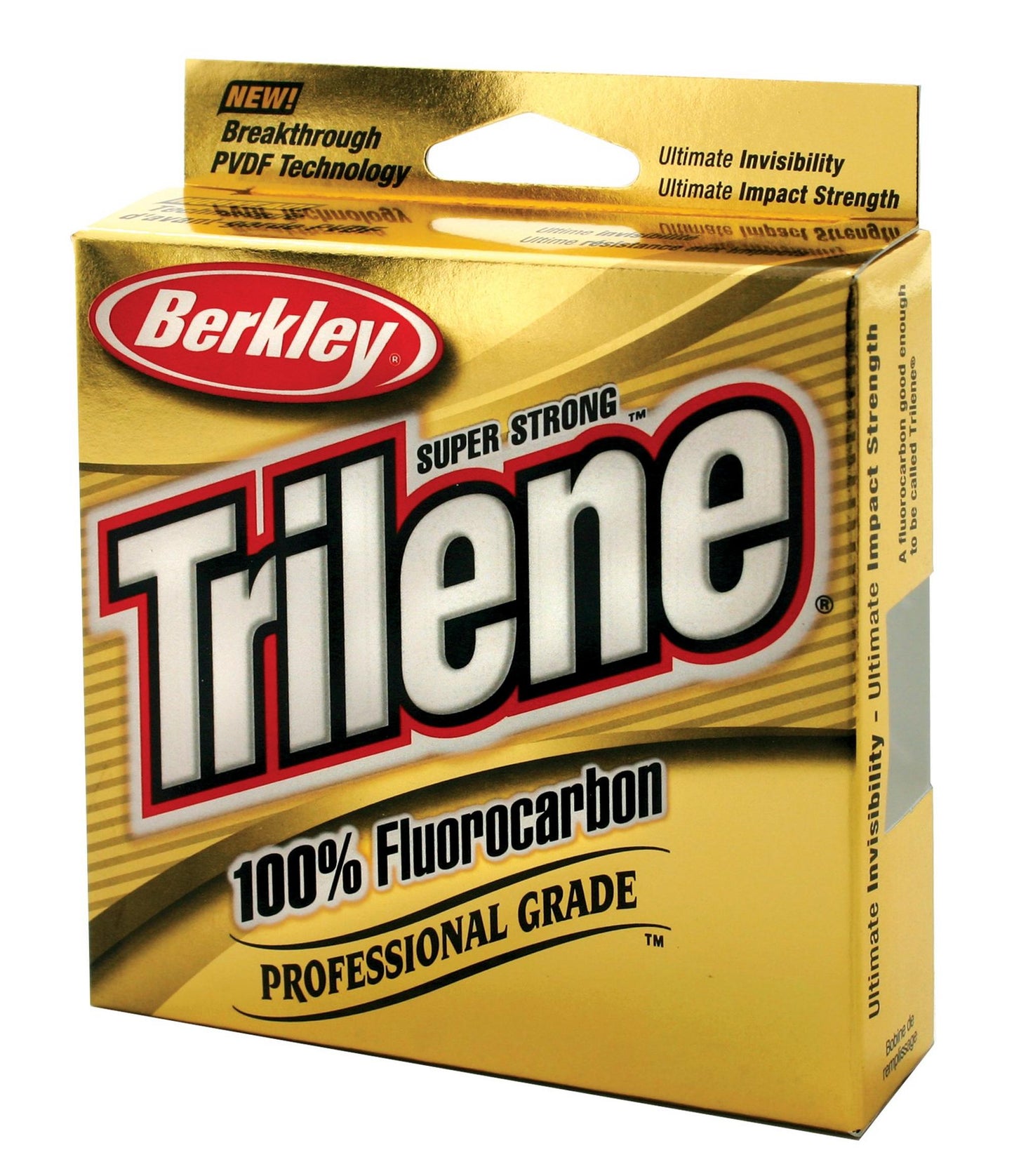 FIL BERKLEY TRILENE 100% FLUOROCARBONE 150m CLAIR 28%, 30%, 40%, 45%, 50%, 60%